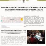 IDENTIFICATION OF CITIZEN EDUCATION MODELS FOR THE DEMOCRATIC PARTICIPATION OF ROMA ADULTS